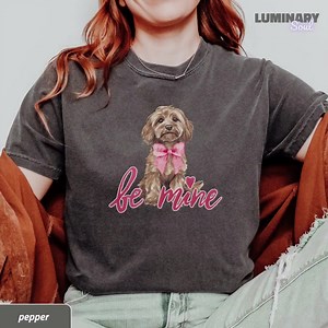 Cavapoo Comfort Colors® Shirt | Valentines Day Be Mine Cavapoo Shirt for Dog Mom Dog Dad, Pet Parent, Groomer, Vet Tech, Dog Lover - Etsy