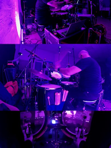 Blood on the Dancefloor: Remote Drum Recording Session