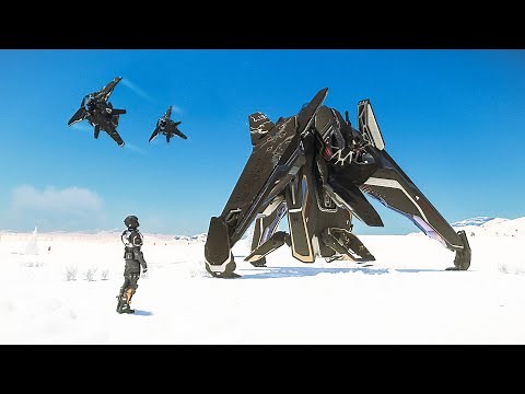 Star Citizen Alien Ships are Something Special