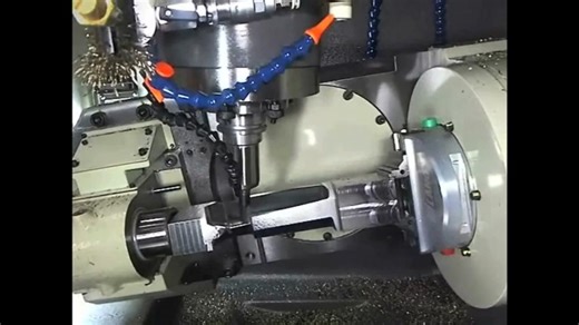 【三井精机】MITSUI SEIKI叶片专机VERTEX 550 5XB加工展示