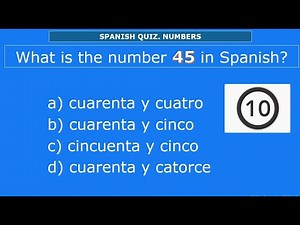 Spanish Numbers Quiz. Learn Spanish Numbers With This Test