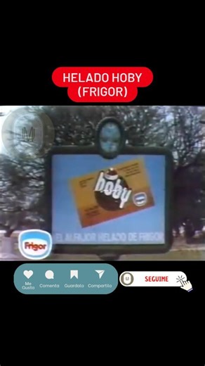 Unlocked Memories on Instagram: "¡Retrocedemos a 1985 para revivir una de las publicidades más memorables de los helados Hoby de Frigor! 🕺💃 Con sus deliciosos sabores y ese toque único que nos conquistó en los 80, Hoby se convirtió en una verdadera joya de la época. 🍦✨ En este video, recordamos cómo la marca supo capturar el espíritu de la década con una campaña que aún sigue en la memoria de muchos. ¿Quién no se acuerda de aquellos momentos compartidos con un Hoby en la 
