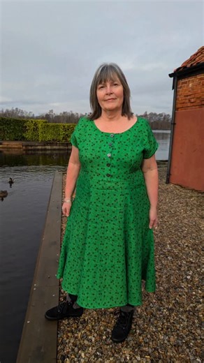 Minerva on Instagram: "We love this perfect fabric and pattern pairing!⁠ ⁠ @jillypopssews used our Exclusive What Abi Makes Scattered Posies Soft Washed Linen to make one of her favourite dress patterns, the @sewoveritlondon Doris Dress. Isn't it stunning?! 😍⁠ ⁠ Head to our link in bio to find out more about Jill's make and pick up the fabric for yourself.⁠ ⁠ ⁠ Fabric: Minerva Exclusive What Abi Makes Scattered Posies Soft Washed 100% Linen (SWLTS2-M00870) - print designed by @whatabimakes⁠ Pat