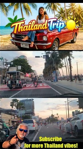 Thailand Trip Pattaya Beach Road