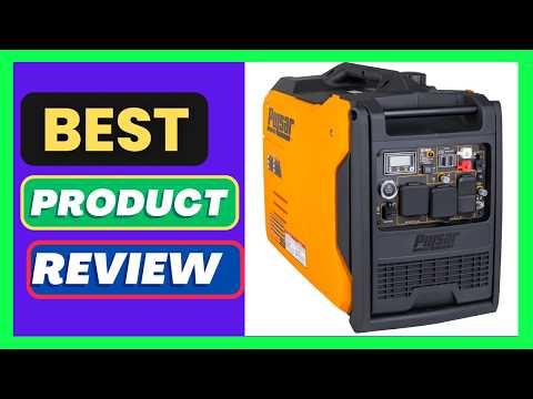 Pulsar 6000 Watt Portable Inverter Generator, Dual Fuel Gasoline &