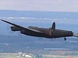 Lancaster bomber planes flies to celebrate Canada Day
