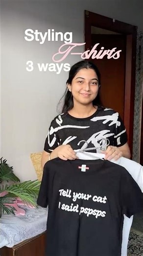 Style these cute t-shirts w me⭐️