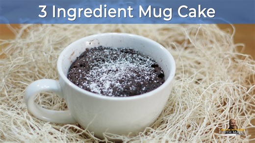 How to make a mug cake | 3 ingredients | Trailer version