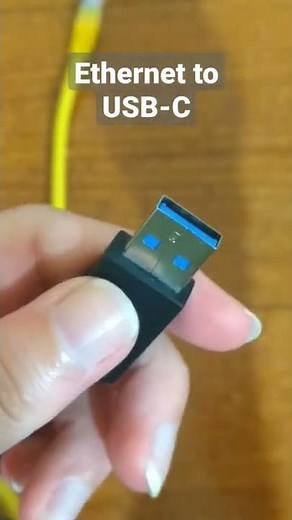 Ethernet to USB-C