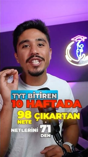 How Our Student Did It After Completing the TYT Exam in 10 Weeks? From 71 to 98 Net