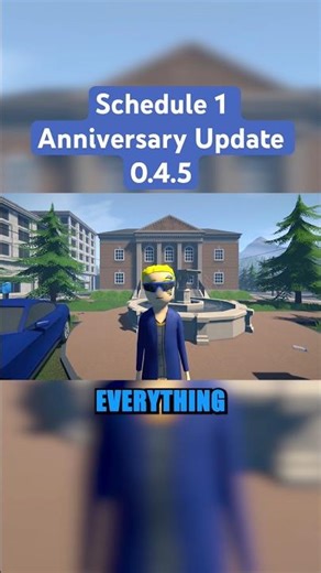 EVERYTHING NEW In The Schedule 1 UPDATE 0.4.5 #schedule1 #schedule1update #schedule1game