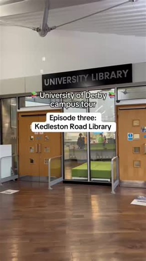 6.7K views · 79 reactions | For episode four of our #DerbyUni campus tour series we are exploring our Kedleston Road library  Come and see it for yourself at our next Experience Day on Saturday 29 March!  Book your place now: https://ow.ly/BGHh50Va3a3 #University #CampusTour #UniversityLibrary | University of Derby | Facebook