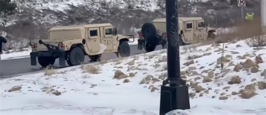 National Guard spotted at various points around south Minneapolis. Guess they guessed wrong? 🤷 🚨 DEFEND YOUR NEIGHBORS! 🚨 🥷 STAND UP - FIGHT BACK! 🥷 #Justice4Renee #ReneeNicoleGood #RestInPower #RIPRenee #Minneapolis #Minnesota #ICEout #StopICE #StopTrump #FuckICE #AbolishICE #Antifa #antifascist #TrumpIsATraitorAndCriminal #NoPedoNazis #TrumpIsANationalDisgrace #TrumpAdministration #ICERaids #UnitedStates #USA #NoKings #OccupyWallStreet #OccupyMN #OWS #BlackLivesMatter #NativeLivesMatter #