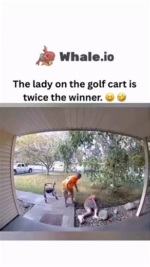 CURSED on Instagram: "The video showcases a series of mishaps and falls involving various individuals in different settings. Early in the video, a man carrying two cups trips and falls at a doorstep, while an elderly person using a walker trips and falls onto rocks, prompting assistance from another individual. Midway through, children running across a driveway result in one slipping into trash cans, and a young girl bends down near flower pots, followed by an older gentleman who falls forward a