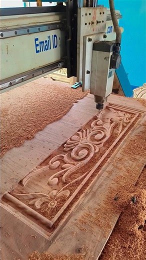 CNC 3D Design #shotvideo #design #cnc3d #wood #shotviral #viralvideo