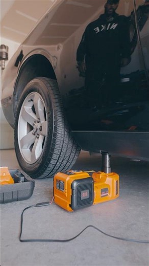 This Hydraulic Electric Car jack Kit is AMAZING! 🔥🔥🛞