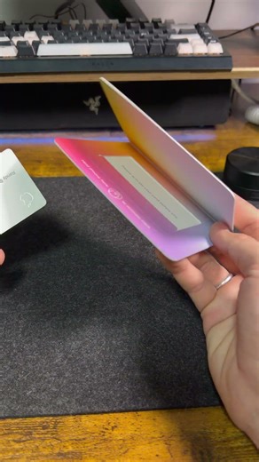 Unboxing The Apple card credit card!#apple #applecard #unboxing