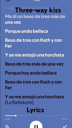 Three Way Kiss|| Lyrics || #music #bellakth #sound #lyrics