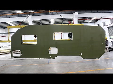How to Produce One Piece Caravan Composite Panels