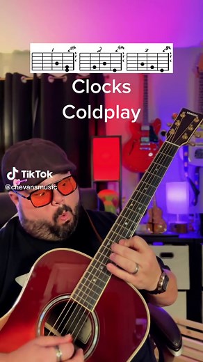 Coldplay Clocks Guitar Tutorial - Yamaha Music Lesson
