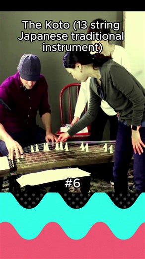 The Koto (13 string Japanese traditional instrument) #funny #piano