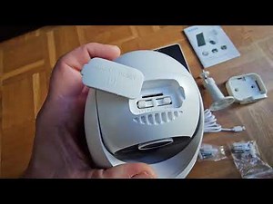 YESKAMO 3MP Camera Surveillance WiFi Exterieure sans Fil Batterie, Bonne caméra WiFi 3MP PTZ Zoom