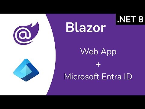 Connect your Blazor Web App to Microsoft Entra ID (.NET 8)