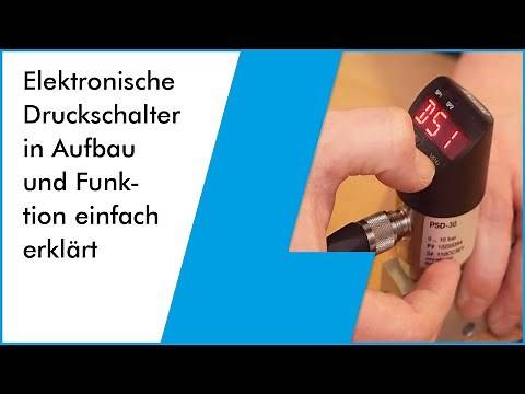 Elektronische Druckschalter in Aufbau und Funktion einfach erklärt!