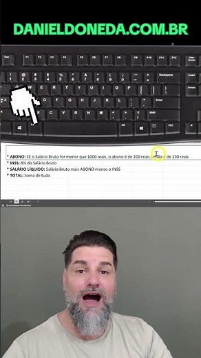 Dica rápida Alt + Enter para pular linha #excel #microsoft