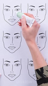 8K views · 32 reactions | Correct placement of makeup products 珞 #beautyideas #creative #funideas #greenbean | Green Bean | Facebook