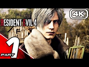 RESIDENT EVIL 4 REMAKE Gameplay Walkthrough Part 1 FULL DEMO (4K 60FPS RAY TRACING) No Commentary