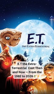 E.T. the Extra-Terrestrial Cast Then and Now — From 1982 to 2026 🌕🚲✨ Relive the magic of one of the most beloved films of all time with this heartfelt then and now look at the cast of E.T. the Extra-Terrestrial. From its unforgettable release in 1982 to where the stars are in 2026, this reel celebrates the faces that brought friendship, wonder, and emotion to the screen. Watch as the young actors who helped tell this timeless story grew up, followed new paths, and left a lasting mark on film h