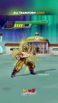 GOKU TRANSOFRM | DRAGON BALL INFINITY WORLD #dragonballz #nostalgiaplaystation #retrogaming