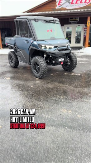 2026 CAN-AM DEFENDER HD11: Available Now!