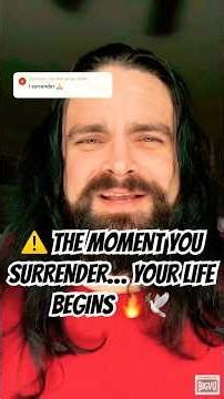 ⚠️THE MOMENT YOU SURRENDER… YOUR LIFE BEGINS🔥🕊️ #SurrenderToGod #FaithOverFear #PURPOSE #SURRENDER