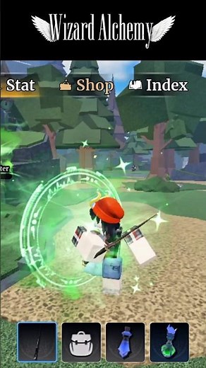Tornado Potion Recipe | Wizard Alchemy in roblox #roblox #shortvideo