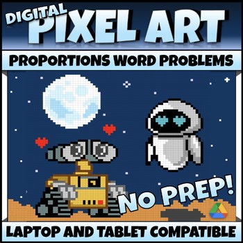 Proportional Relationships 7th Grade Math Valentines Day Activity Digital Review