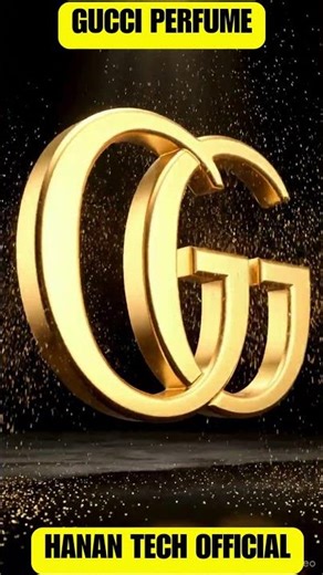 Gucci Logo Becomes Luxury Perfume | 8K Premium Logo Transformation | Hanan Tech Official