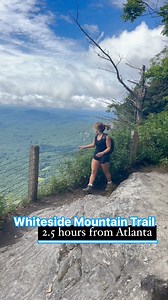 439K views · 3.7K reactions | Whiteside Mountain, North Carolina, features stunning sheer cliffs and panoramic views from its 4,930-foot summit. Located near Highlands, it’s famous for having some of the highest cliffs in the eastern U.S. The 2-mile loop trail offers a moderate hike with jaw-dropping vistas of the Blue Ridge Mountains—perfect for nature lovers and photographers alike. #hikingnorthcarolina #highlandsnorthcarolina #highlandsnc | Georgia Hikes | Facebook