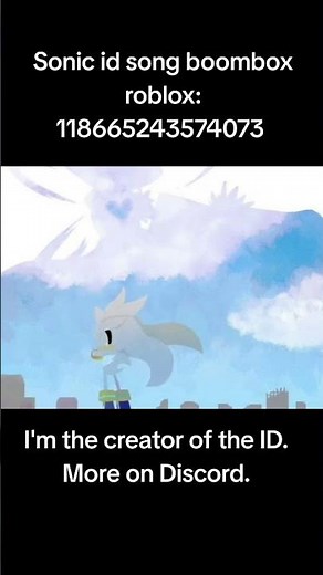 Sonic id song boombox roblox #roblox #роблокс #sonic #boombox #sonic #music #silver