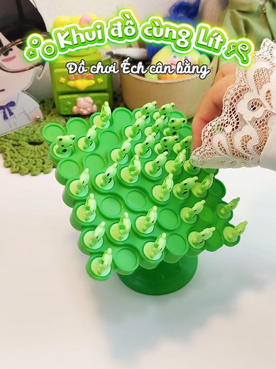 Ếch cân bằng đồ chơi cho bé, cụ thể là bé 25 tủi nhó 🐸🐸🕺🕺#unbox #genZ #dochoi #viral #LitReview