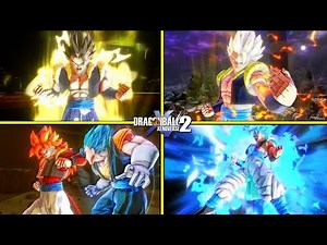 The Ultimate Fusion! NEW Gogeta's all forms & movesets in Dragon Ball Xenoverse 2 [SSJ-SSJ4-SSGSS]