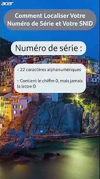 Comment Trouver Votre Numéro de Série et Votre SNID