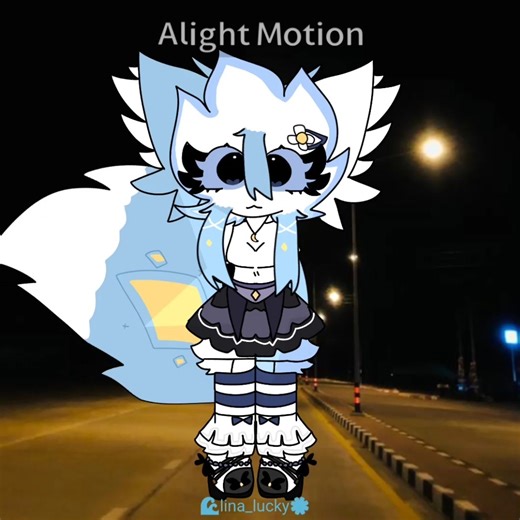 ☂️So boring -_-#meow #art #oc #alightmotion #ibispaintx