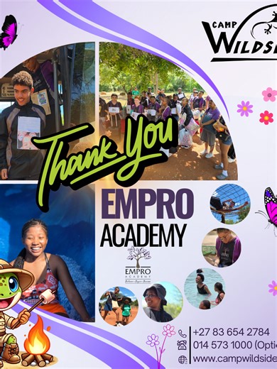 What an incredible 1-night adventure with Empro Academy at Camp Wildside! 🌿🔥 Even though it was short and sweet, you made every single moment count! From the excitement of Activity Island and the Obstacle Course 💪 to splashes at the Waterpark 💦, thrilling night activities, and meaningful cabin bonding under the stars ✨ — your energy never dropped! Thank you for arriving with such enthusiasm, embracing every challenge, and diving headfirst into the Wildside experience. One night was all it to