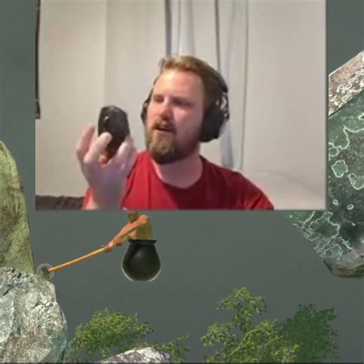 Getting Over It - Work With Me!! #gaming #funny #gameplay #gettingoverit #ragebait #ragequit