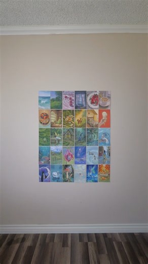 The 30 Day Color Wheel Challenge is officially over 🥹🌈 #30daychallenge #painting #aesthetic #fy