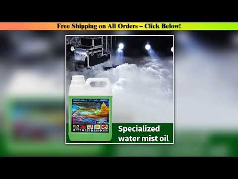 Water fog oil Stage fog liquid/fluid 2L water based smoke oil for low lying fog machine for