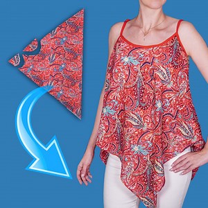 Camicetta fai da te - tutorial semplice! | Miarti - Idee creative