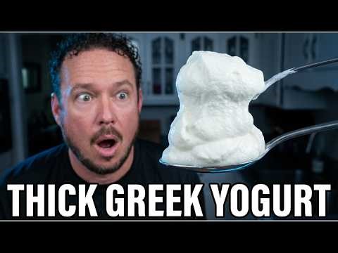 How to Make Greek Yogurt at Home (Thick, Creamy, & High-Protein!)